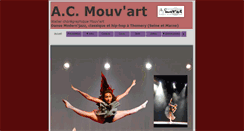 Desktop Screenshot of acmouvart.fr